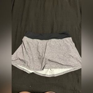 Grey speckled Lululemon skirt. Size 10. Perfect condition